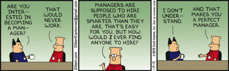 Who wants to be a manager? Questions and experiences